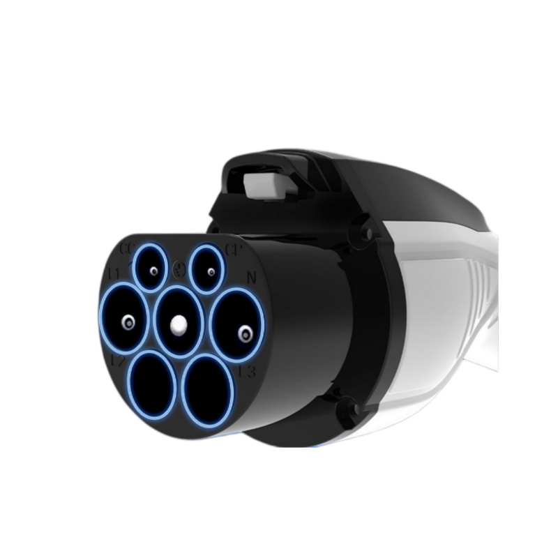 Type1 Type2 GB/T 7-22KW EV Charging Station Wallbox 1/3 Phase Level3 32A OCPP APP 4G AC Electric Car Charger EV Charger